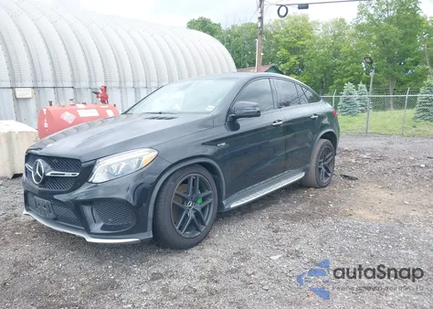 2017 Mercedes-Benz Amg Gle 43 Coupe 4Matic из США, поврежденный, VIN 4JGED6EB7HA064089